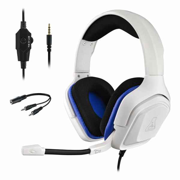 [KORP COBALT BLANC] Casque G-LAB KORP COBALT White - Filaire - PC - PS4