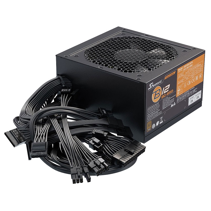 [B12-BC-850] Alimentation SEASONIC B12 BC 850w 80+ Bronze