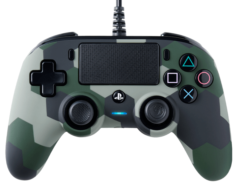 [PS4OFCPADCAMGREEN] Manette NACON Compact filaire - PS4/PC - Camo vert