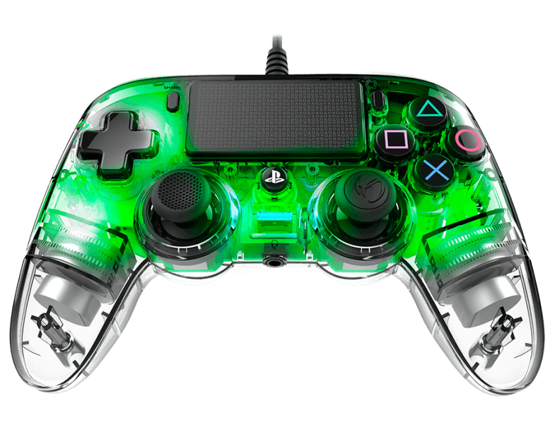 [PS4OFCPADCLGREEN] Manette NACON Compact Rétroéclairée filaire - PS4/PC - Vert