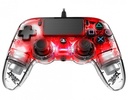 Manette NACON Compact Rétroéclairée filaire - PS4/PC - Rouge