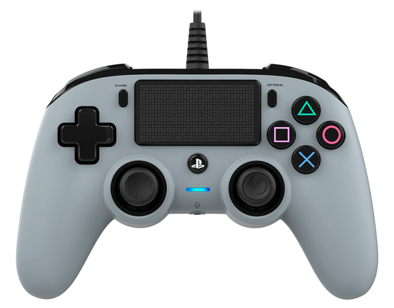 Manette NACON Compact filaire - PS4/PC - Gris