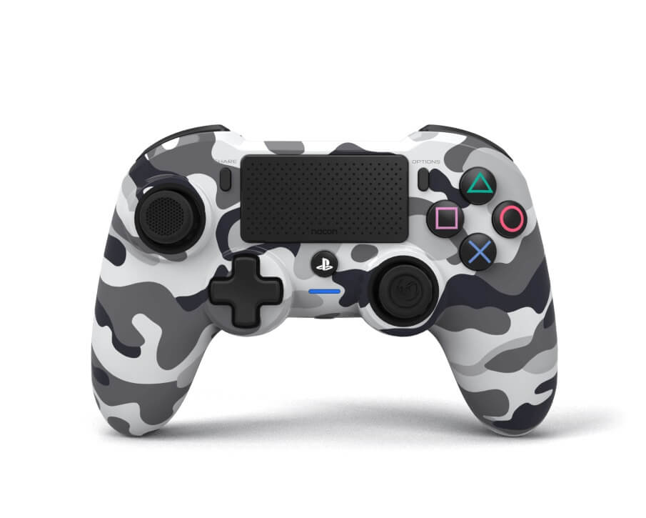 [PS4OFPADWLCAMOGREY] Manette NACON Asymmetric sans fil - PS4/PC - Camo gris