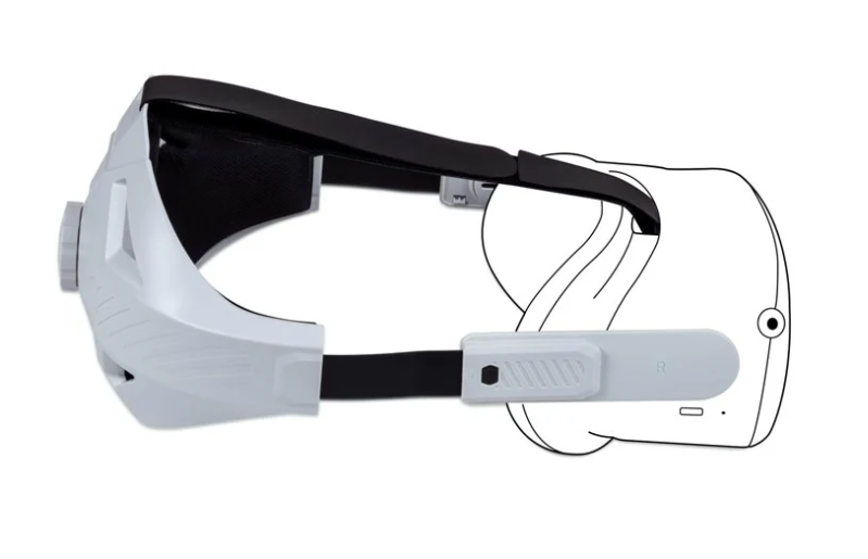 Kit de maintien Nacon pour oculus Meta Quest 2 - Gris/noir