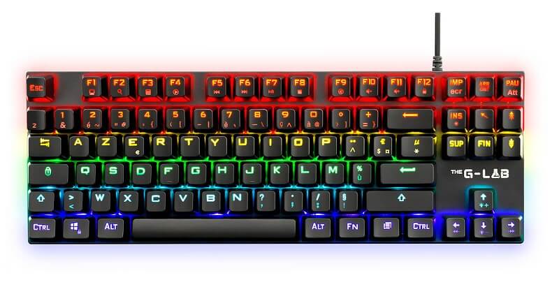 Clavier G-LAB KEYZ MERCURY TKL NOIR