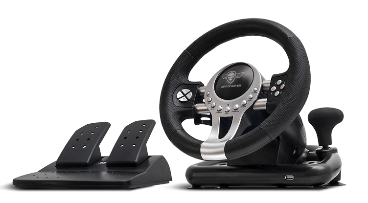 Volant + pédalier SoG RACE WHEEL PRO 2