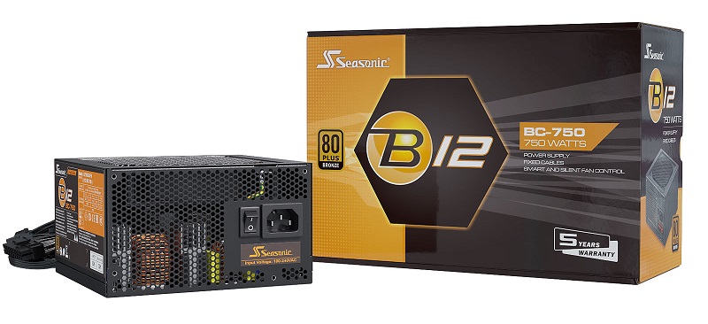 [B12 BC-750] Alimentation SEASONIC B12-BC 750w 80+ Bronze