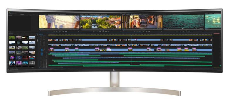Ecran LG 49" 49WL95CP-W - IPS - 2K - Ultra Wide