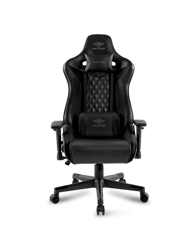 [SOG-GCQBK] Fauteuil gaming Spirit of Gamer Crusader - Noir