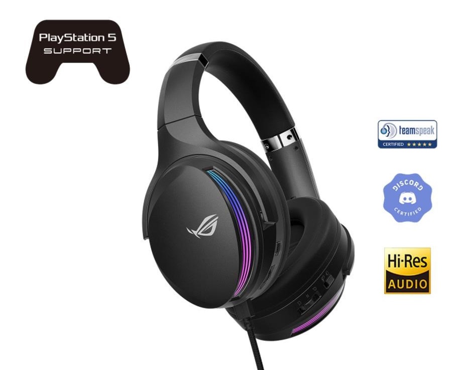 [90YH02W5-B2UA00] Casque ASUS ROG Fusion II 500 - Noir - Filaire