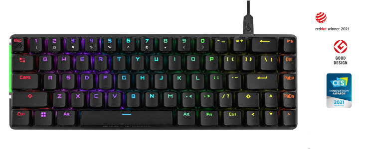 [90MP0346-BKFA00] Clavier ASUS ROG Falchion Ace - Black - Mécanique - Filaire