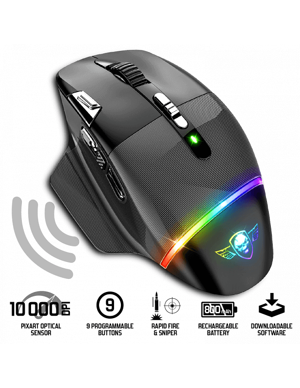 [S-XM800RF] Souris Spirit of Gamer XPERT-M800 - Sans fil
