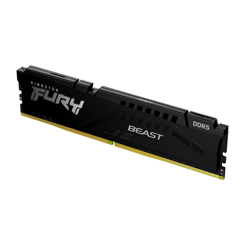 [KF560C40BB-16] Mémoire KINGSTON Fury Beast 16Gb DDR5 6000Mhz BLACK - XMP