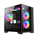 Boitier GameMAX Infinity Mini Black - Micro ATX