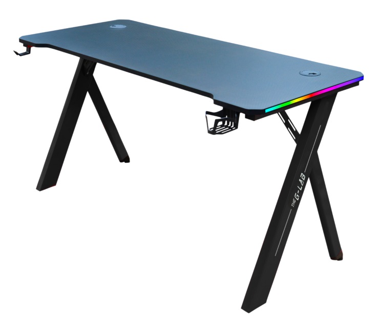 [K-DESK CARBON RGB (120CM)] Bureau The G-LAB K-DESK CARBON RGB (120CM)