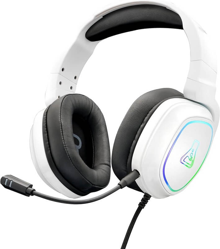 Casque G-LAB KORP RADIUM BLANC - Filaire - RGB - PC/XBOX/SWITCH/PlayStation