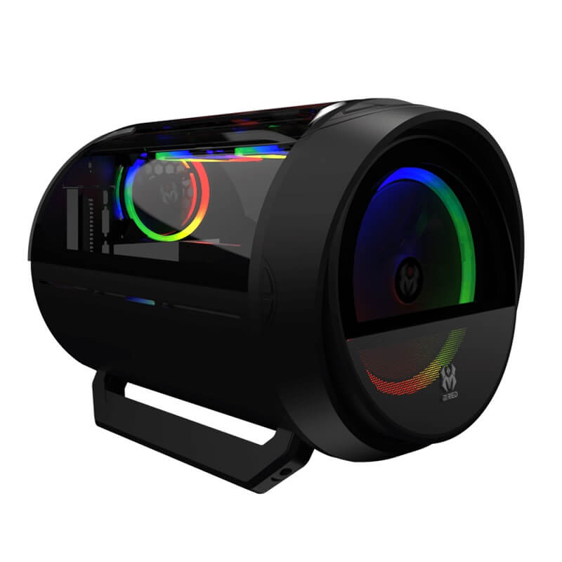 [MR-010] Boitier M.RED Warship - Noir - Format cylindrique