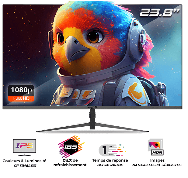[SOG-E24I165] Ecran 24'' SoG EPIC E24I165 - 1080p - IPS - 165Hz