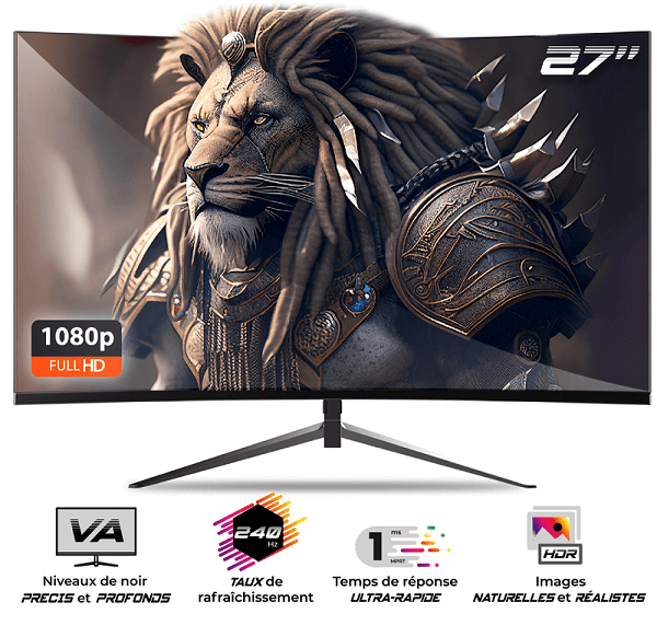 [SOG-E27V240] Ecran 27'' SoG EPIC E27V240 - 1080p - VA - 240Hz 