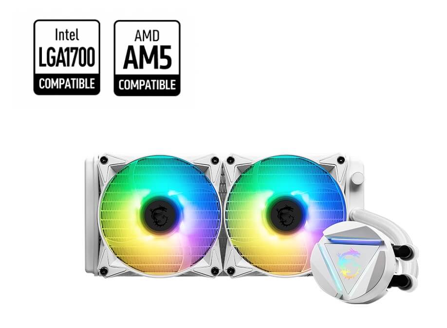 [MAG CORELIQUID 240R V2 WHITE] Watercooling MSI MAG CORELIQUID 240R V2 - Blanc