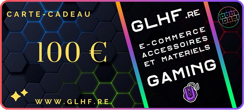 Carte Cadeau 100€ - GLHF.re
