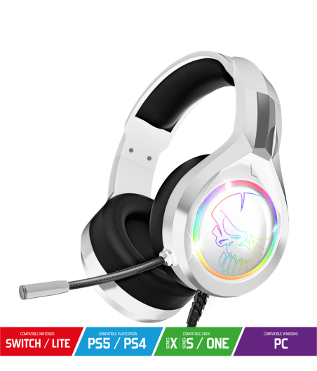 [MIC-PH8WT] Casque  Spirit of Gamer PRO-H8 ARTIC - Filaire