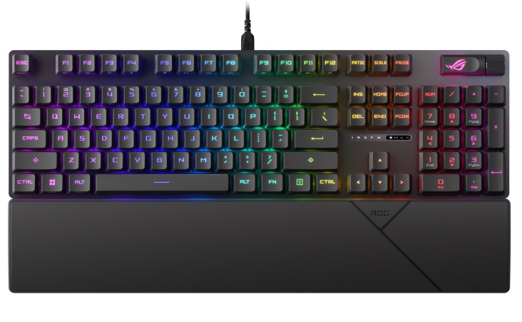 [90MP0350-BKFA01] Clavier ASUS ROG Strix Scope II RX - Filaire - Opto mécanique