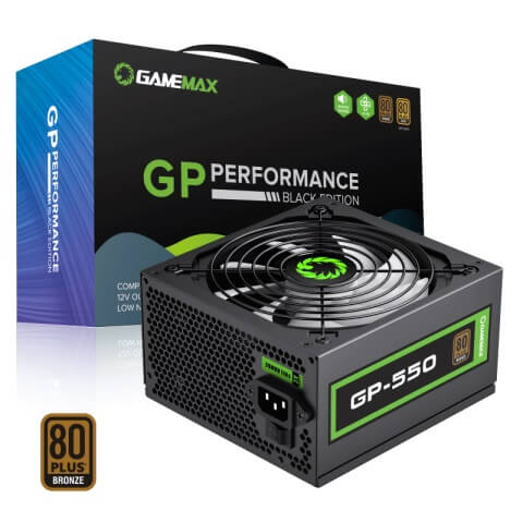 [GP-550] Alimentation GAMEMAX GP-550 - 85+Bronze - 550w
