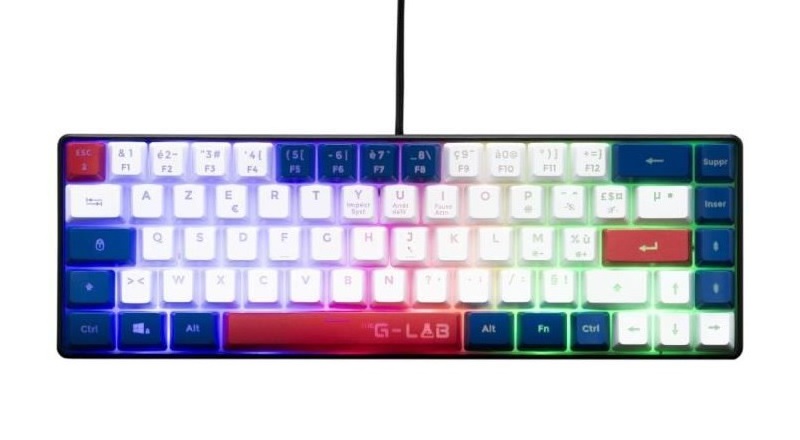 [KEYZ HYDROGEN BWR] Clavier G-LAB KEYZ HYDROGEN BWR - Membranes - Filaire - 60%