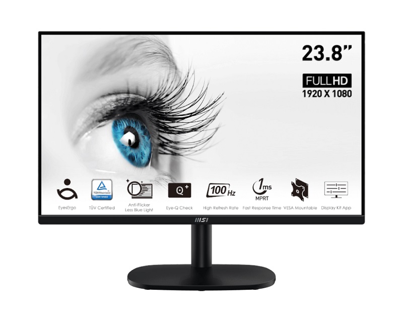 [PRO MP245V] Ecran 24" MSI PRO MP245V - 1080p - VA - 100Hz 