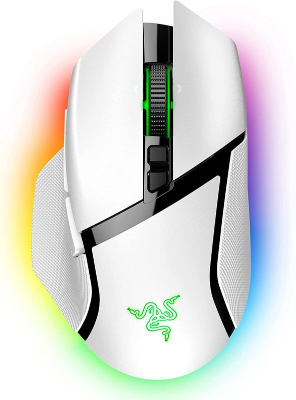 [RZ01-04620200-R3G1] Souris Razer Basilisk V3 Pro - Blanche - Sans fil - RGB  