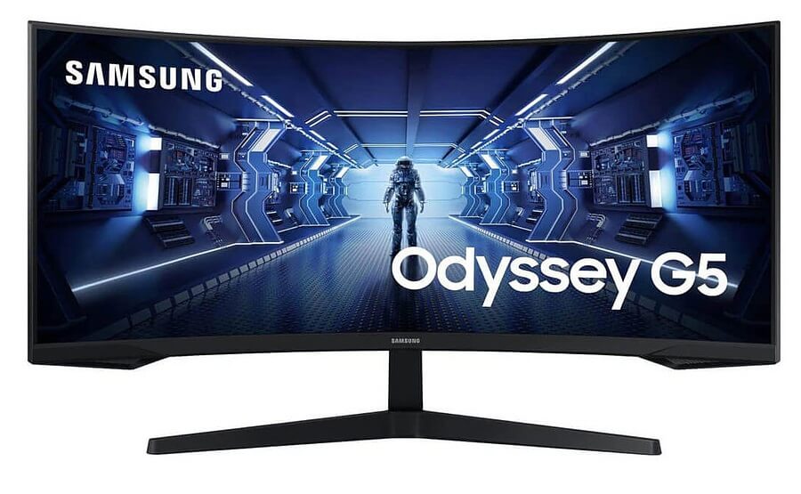 Ecran 34'' SAMSUNG Odyssey G5 34" G55T - UWQHD - 165Hz - 1ms - Incurvé