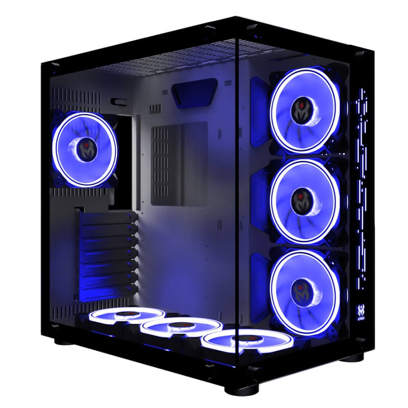 [MR-014] Boitier M.RED Crystal Sea White - Moyen tour - ATX - RGB