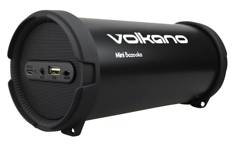 [VK-30001-S11] Enceinte VOLKANO Mini BAZOOKA - VK-30001-S11 - 6 Watts - Bluetooth