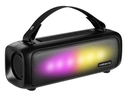 [VK-3205-BK] Enceinte VOLKANO MILITARY - VK-3205-BK - 8 Watts - Bluetooth - RGB