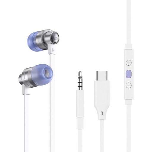 [981-000930] Casque Logitech G333 - Blanc - Intra - Jack 3.5 + Adaptateur USB-C
