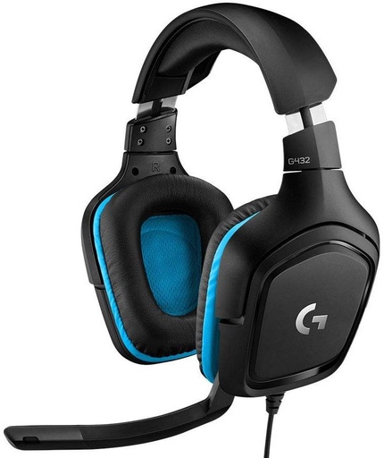 [981-000770] Casque Logitech G432 7.1 Surround - LEATHERETTE