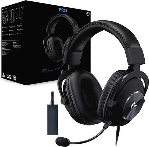 [981-000818] Casque Logitech G Pro X - 7.1 / Blue Microphone