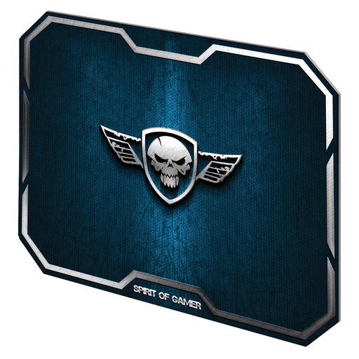 Tapis Spirit of Gamer Smokey Skull - XL - Bleu