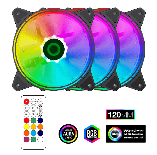 [RQ 300] Ventilateur GameMAX RQ 300 aRGB