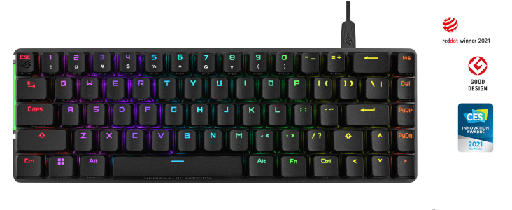 [90MP0346-BKFA00] Clavier ASUS ROG Falchion Ace - Black - Mécanique - Filaire
