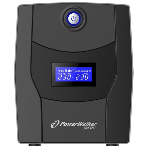[Basic VI 1500 STL FR] Onduleur POWER WALKER Basic VI 1500 STL FR - 900w - Prises FR - AVR - Line Interactive
