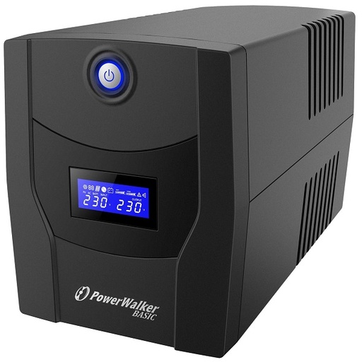 [Basic VI 2200 STL FR] Onduleur POWER WALKER Basic VI 2200 STL FR - 1320w - Prises FR - AVR - Line Interactive