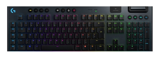 [920-009105] Clavier Logitech G915 LIGHTSPEED RGB Mécanique - Sans fil - GL Clicky