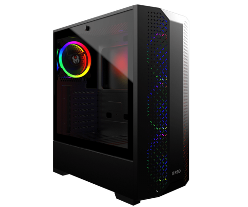 [MR-019] Boitier M.RED Dream Eyes Black - Moyen tour - ATX - RGB