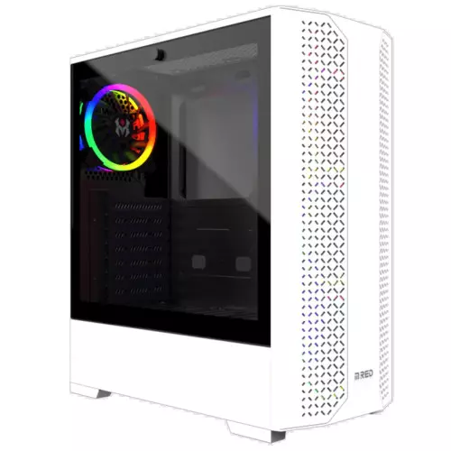 [MR-020] Boitier M.RED Dream Eyes White - Moyen tour - ATX - RGB